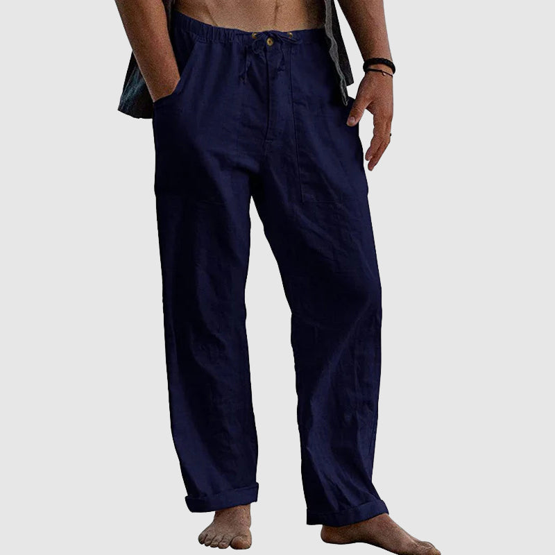 Marco De Luca Vittorito Linen Pants