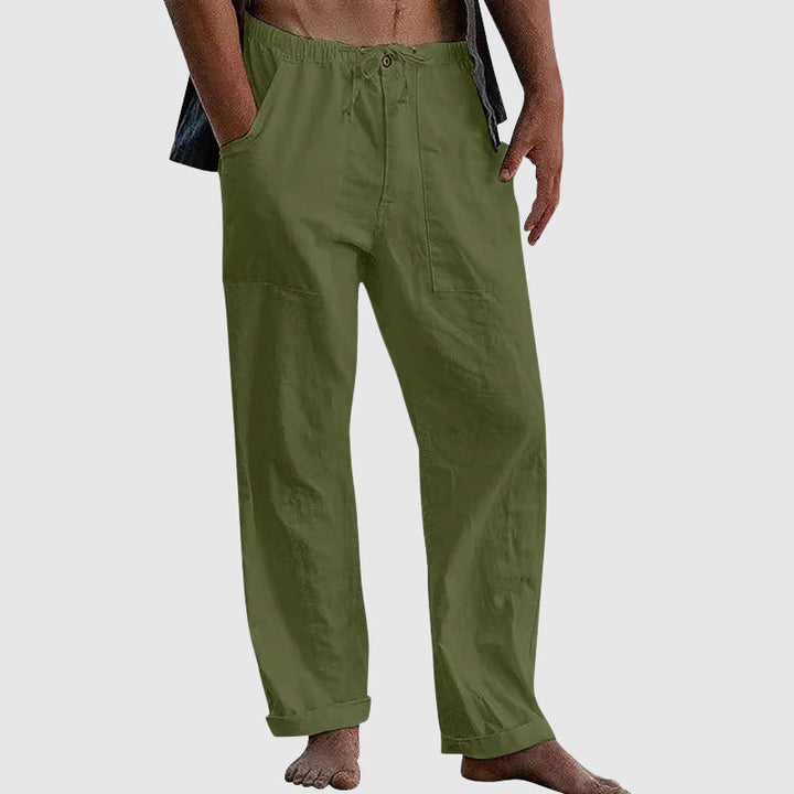 Marco De Luca Vittorito Linen Pants