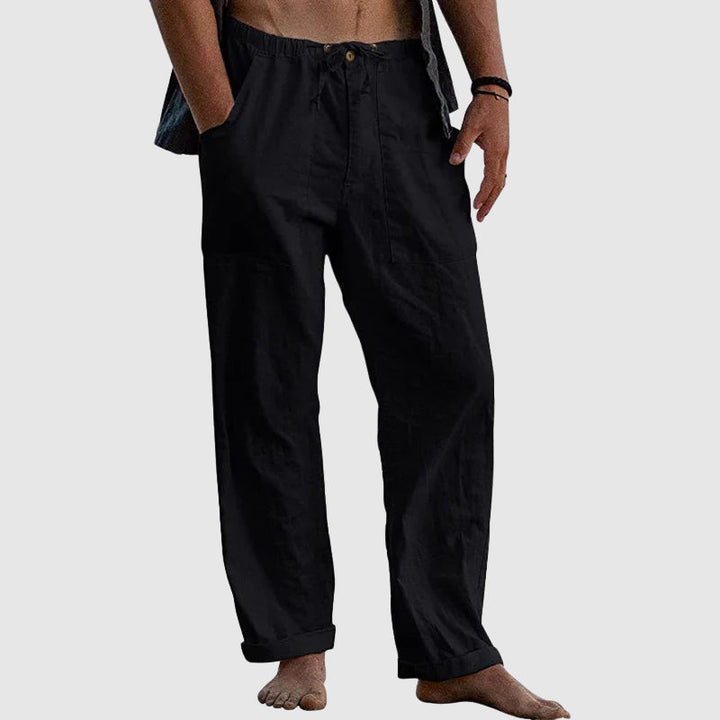 Marco De Luca Vittorito Linen Pants