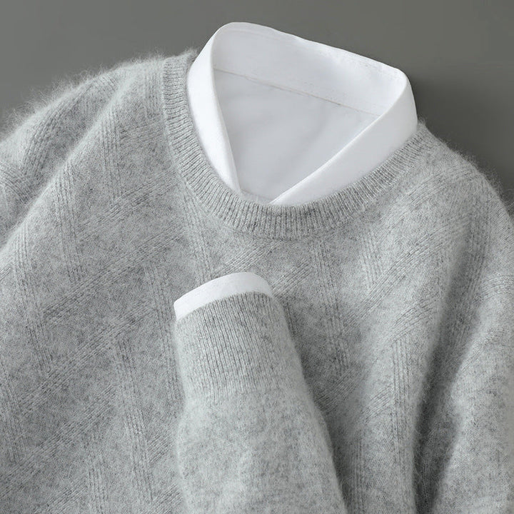 Marco De Luca Cashmere Textured Sweater