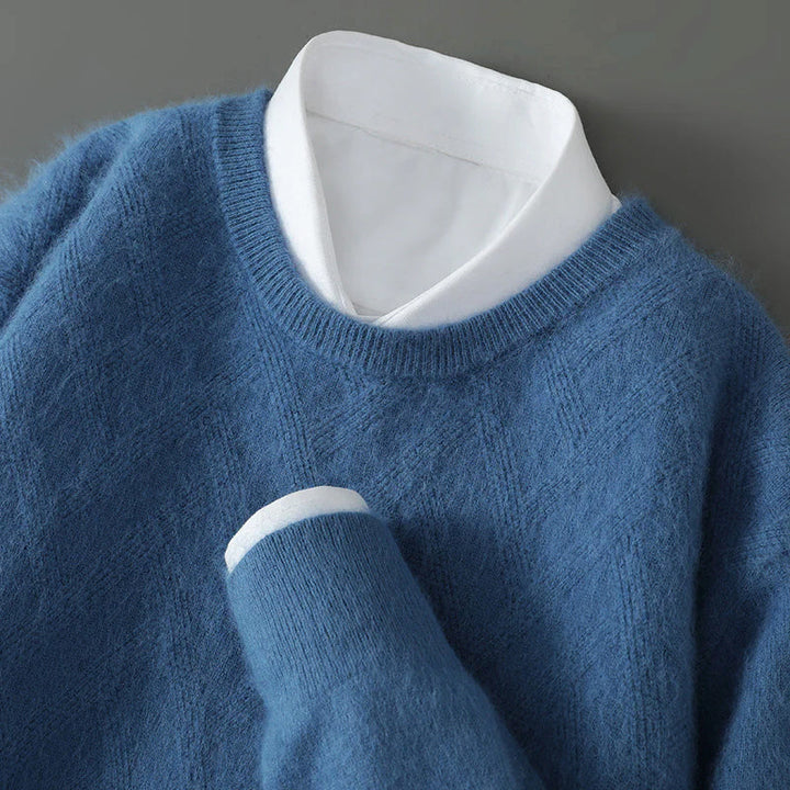 Marco De Luca Cashmere Textured Sweater
