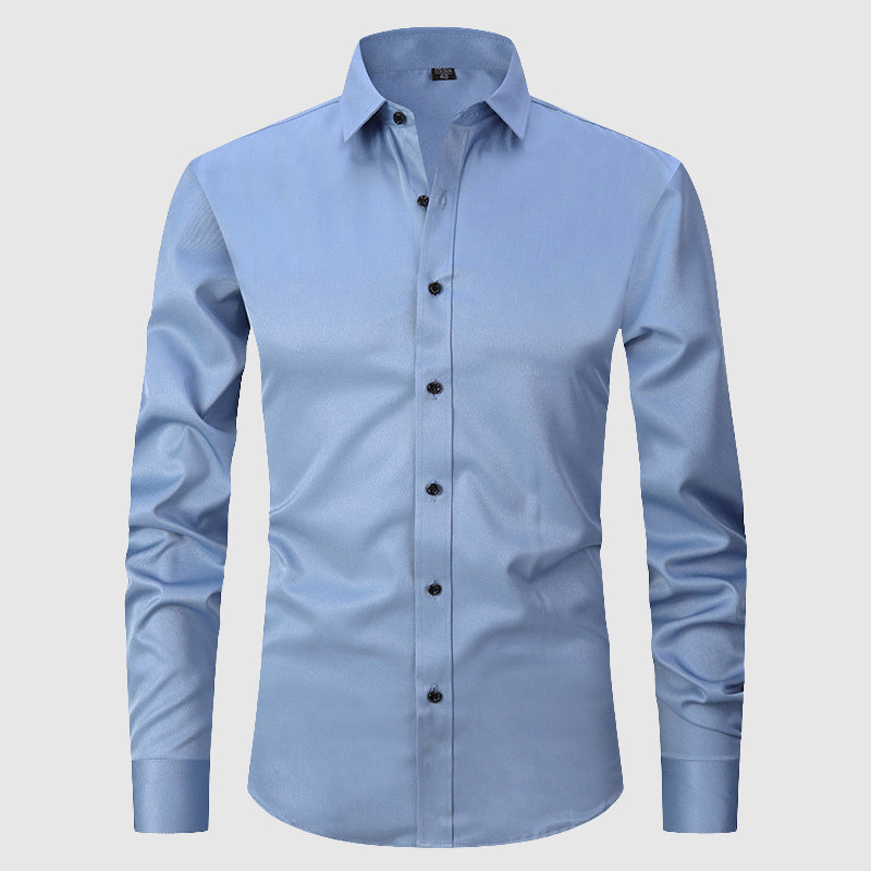 Marco De Luca Slim-Fit Stretch Dress Shirt