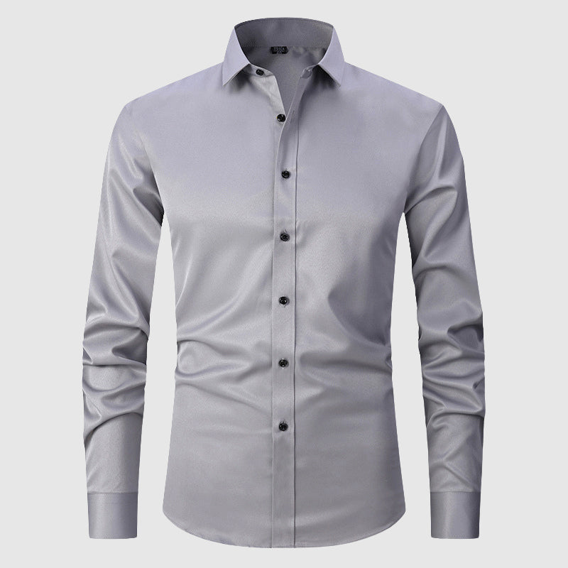 Marco De Luca Slim-Fit Stretch Dress Shirt