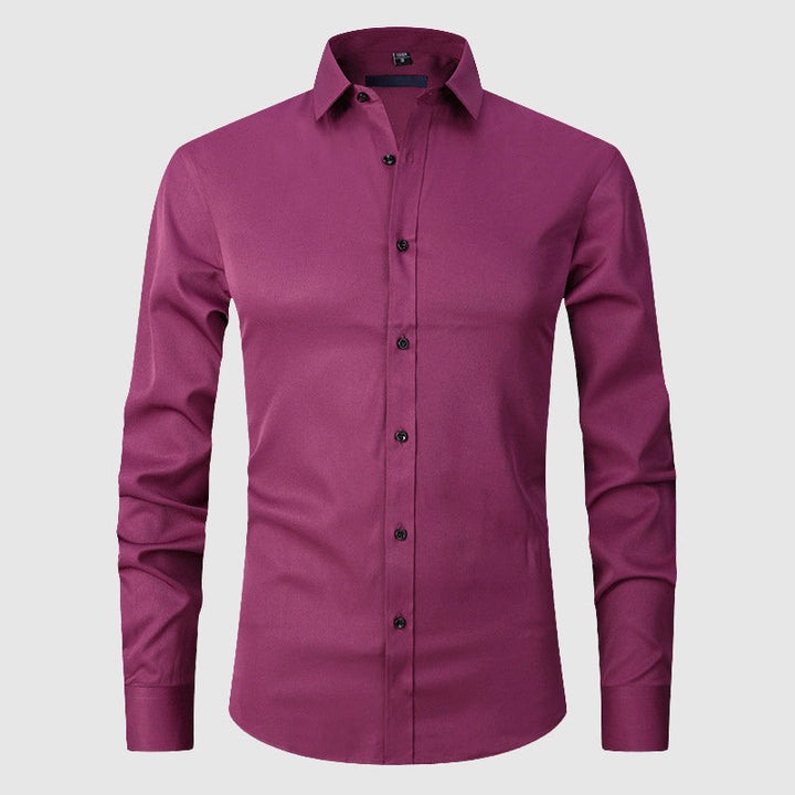 Marco De Luca Slim-Fit Stretch Dress Shirt
