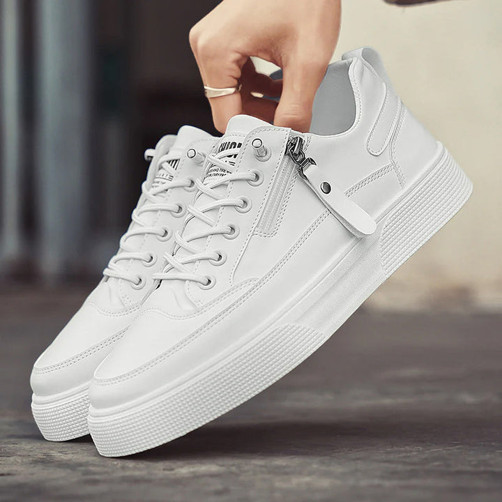 Metro Line Leather Sneakers