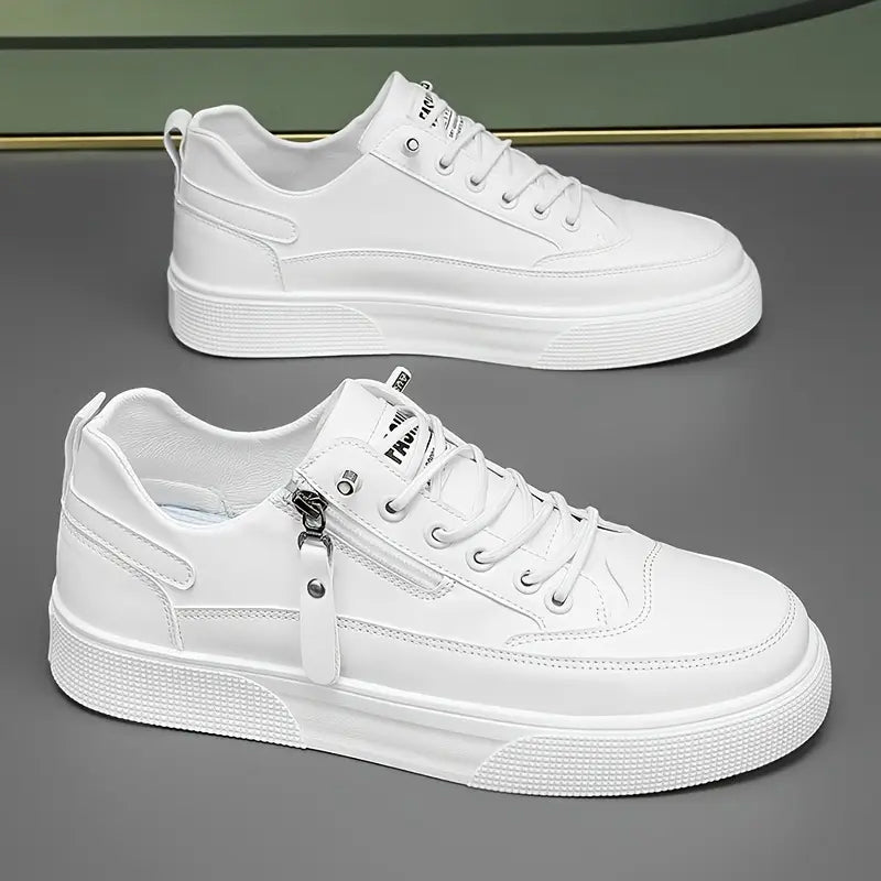 Metro Line Leather Sneakers