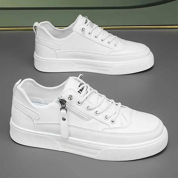 Metro Line Leather Sneakers