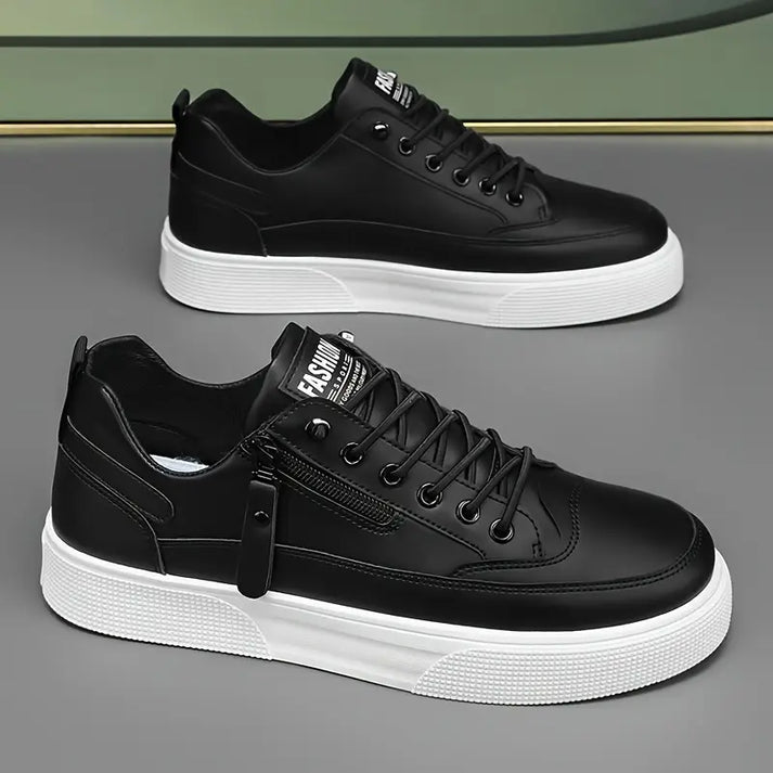 Metro Line Leather Sneakers