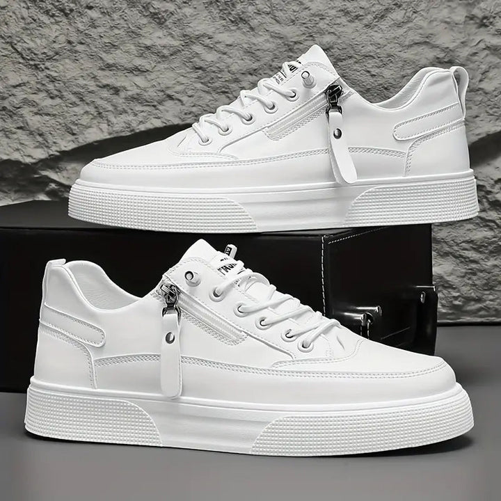 Metro Line Leather Sneakers
