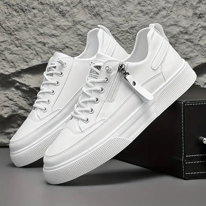 Metro Line Leather Sneakers