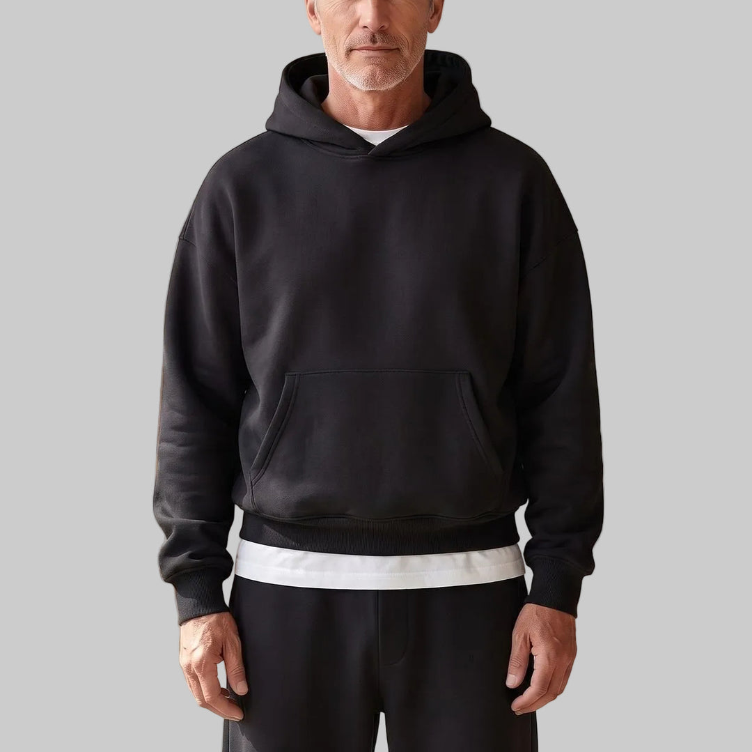 Roger - Men's Hoodie & Jogger Set with Drawstring Waist