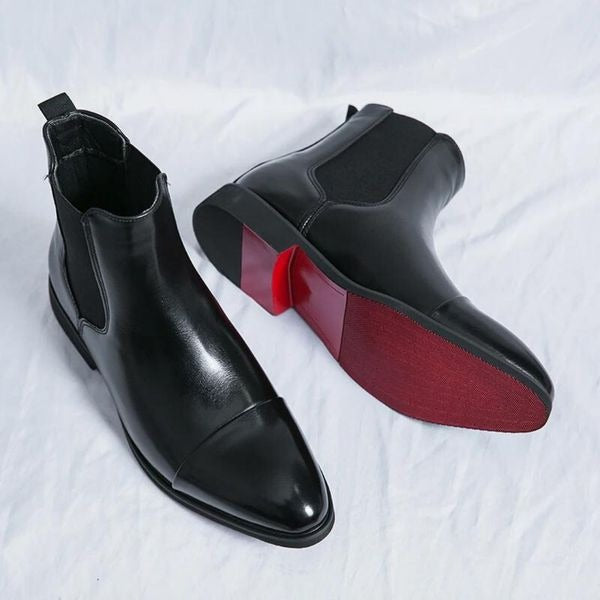 Anton - Men's Elastic Side Panel Chelsea Boots
