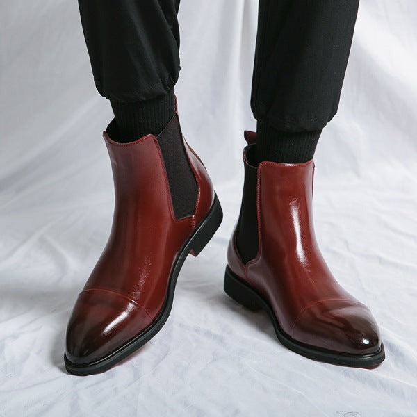 Anton - Men's Elastic Side Panel Chelsea Boots