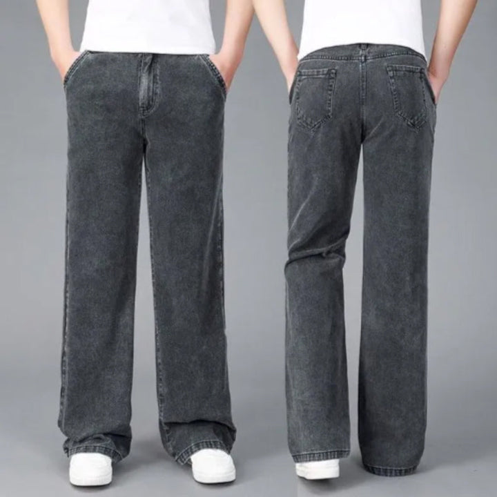 Carlo - Men's Bootcut Jeans with Reinforced Stitching
