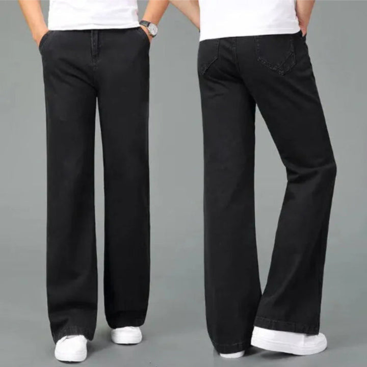 Carlo - Men's Bootcut Jeans with Reinforced Stitching