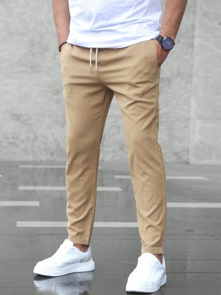 Darwin - Men's Tapered Drawstring Chino Pants