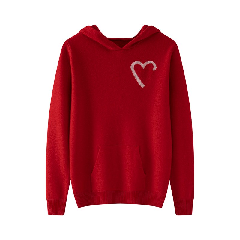 Dominic - Men's Wool Hooded Knit Top with Front Pocket 3