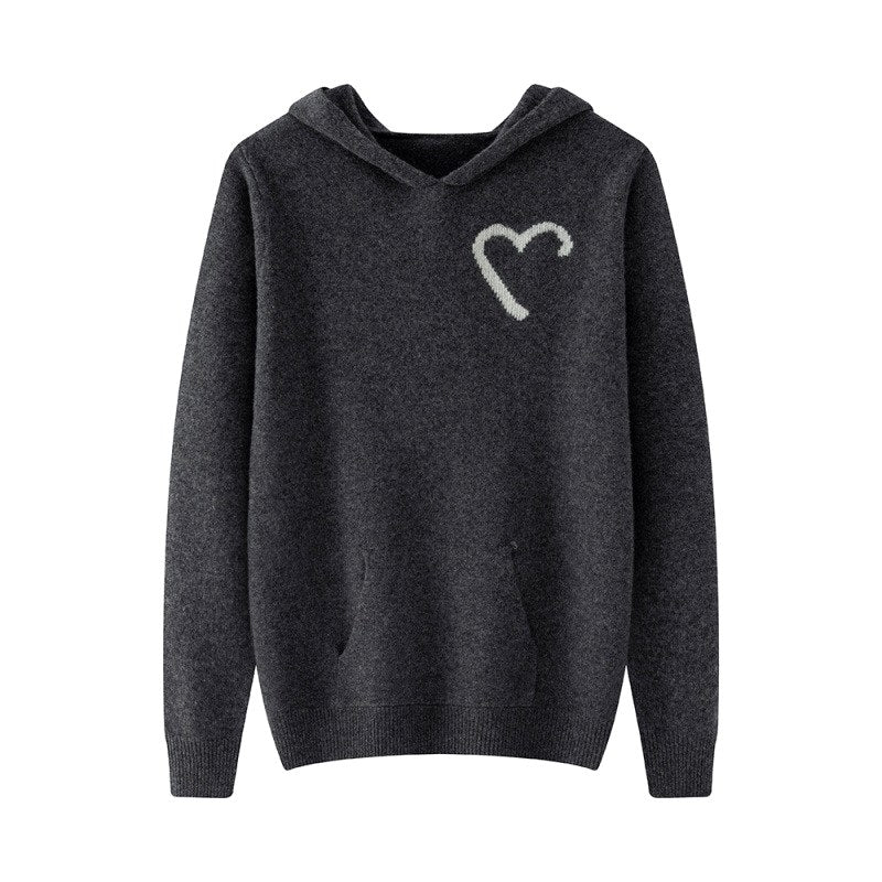 Dominic - Men's Wool Hooded Knit Top with Front Pocket 5