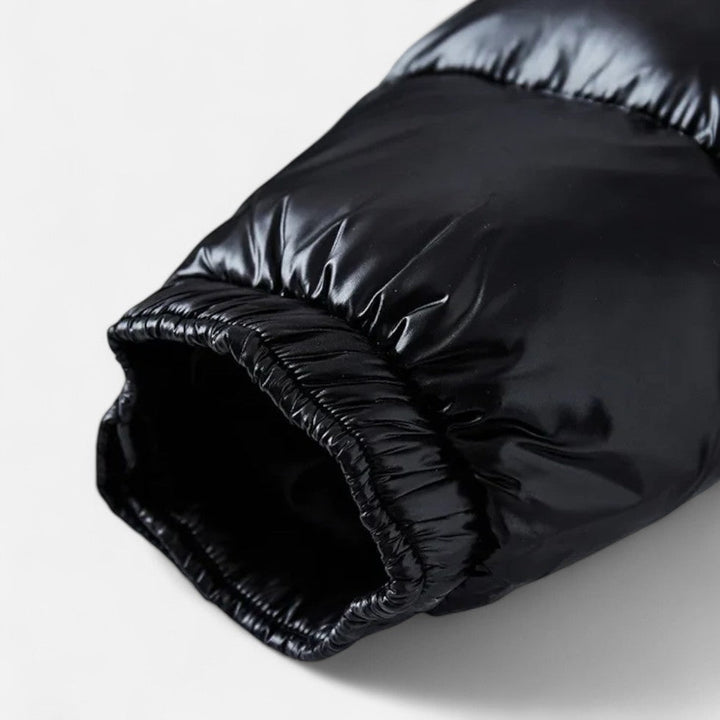 Donovan - Men's Quilted Puffer Jacket with Drawstring Hood