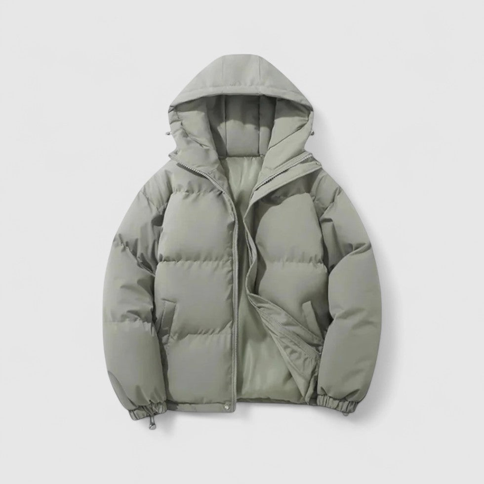 Dorothea - Women's Quilted Puffer Jacket with Hood