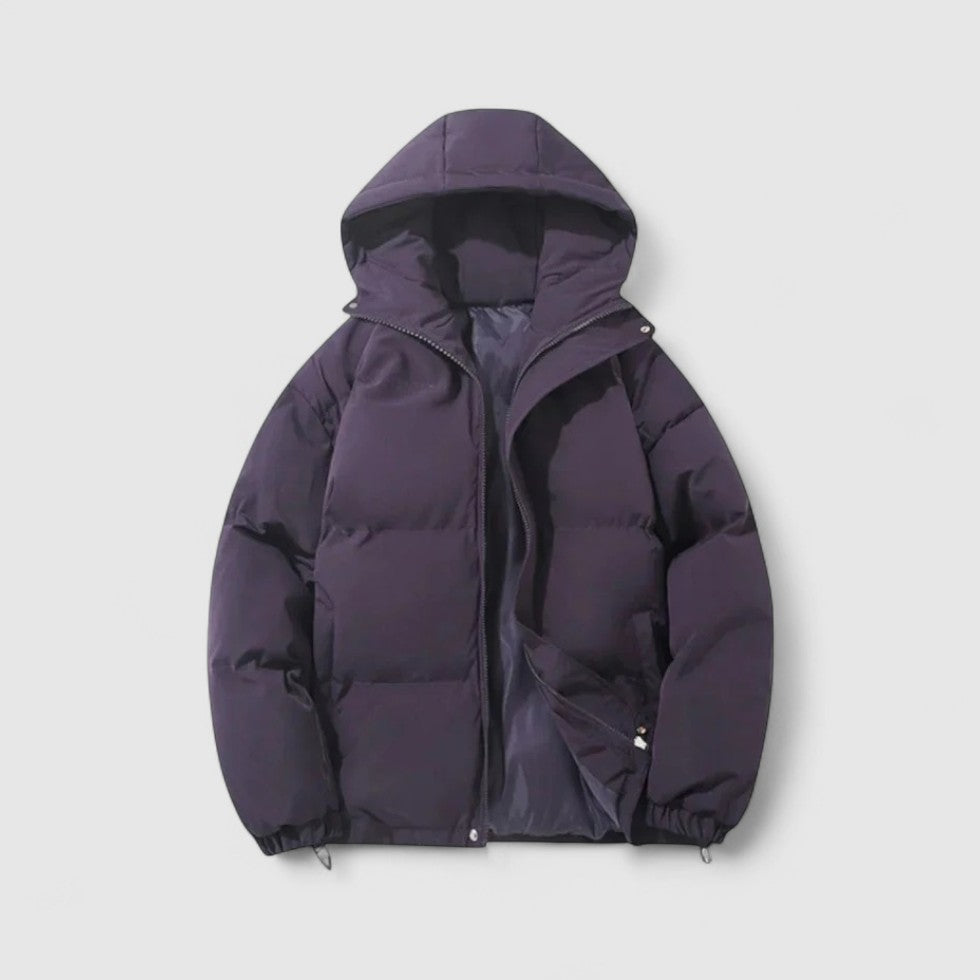 Dorothea - Women's Quilted Puffer Jacket with Hood