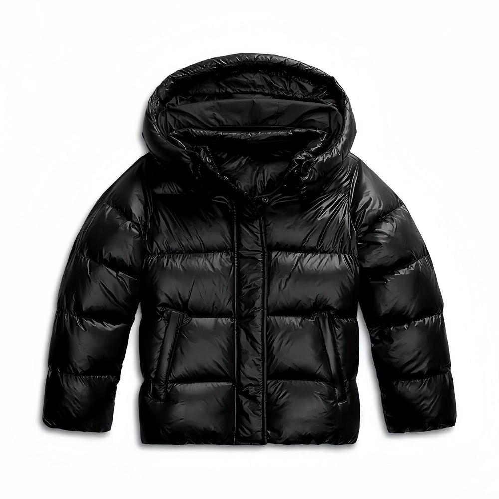 Dorothy - Women's Quilted Puffer Jacket with Fixed Hood
