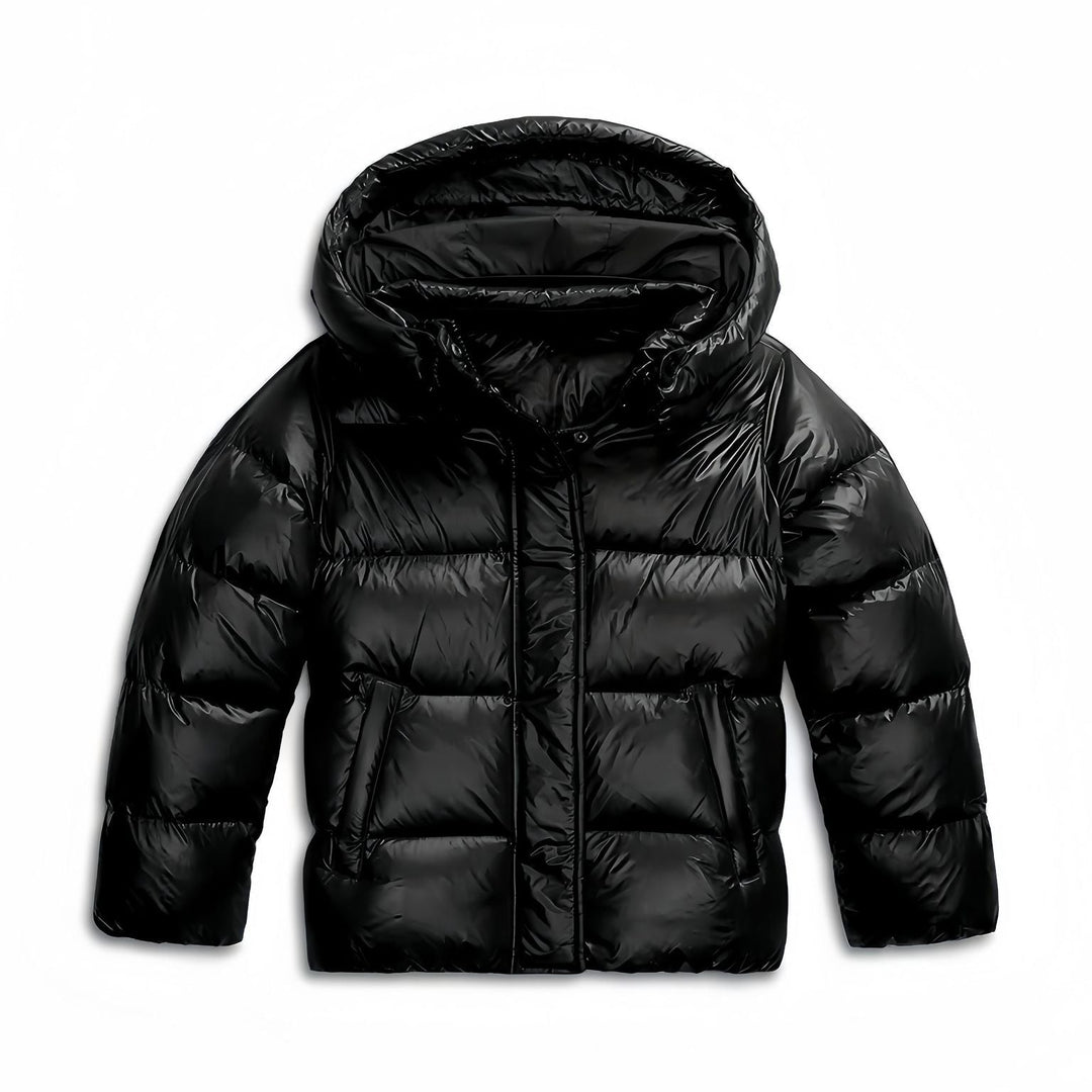 Dorothy - Women's Quilted Puffer Jacket with Fixed Hood