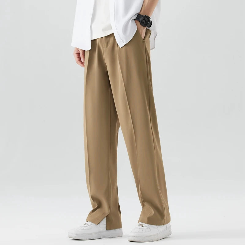 Dylan - Men's Wide-Leg Relaxed Trousers