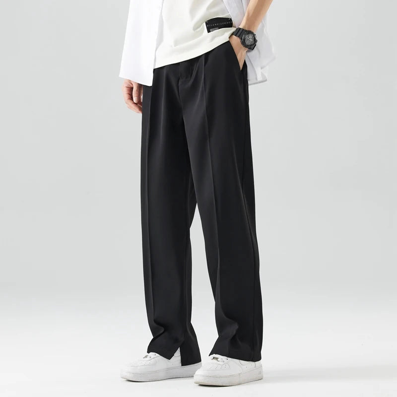 Dylan - Men's Wide-Leg Relaxed Trousers