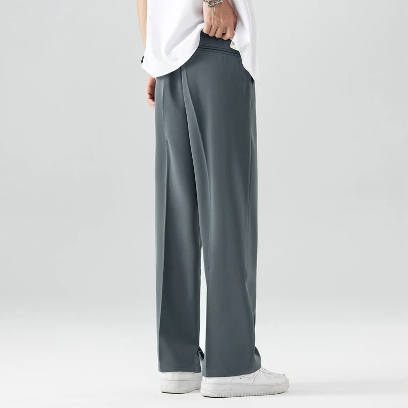 Dylan - Men's Wide-Leg Relaxed Trousers
