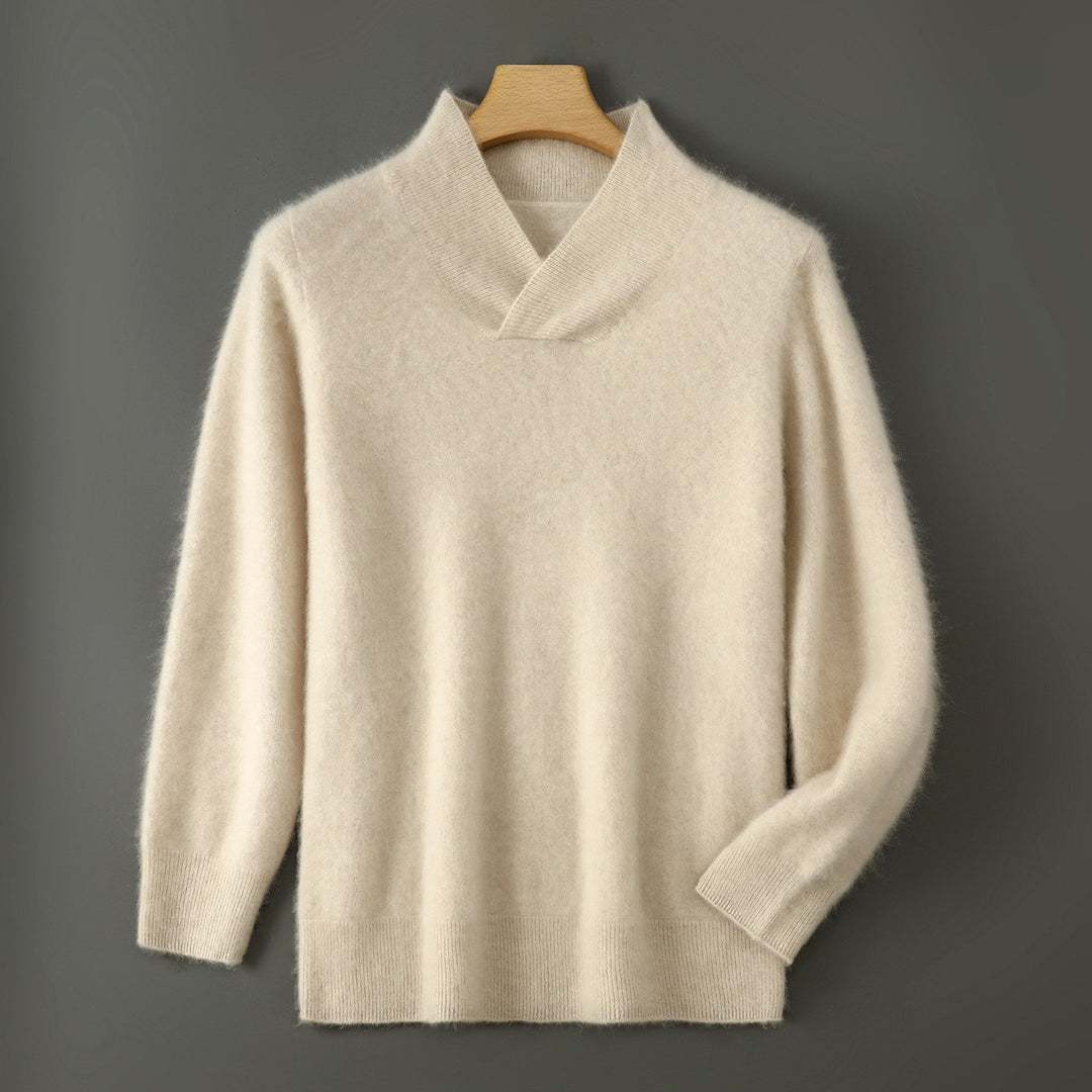 Frankie - Men’s Wool Shawl Collar Sweater 2