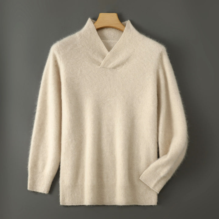 Frankie - Men’s Wool Shawl Collar Sweater 2