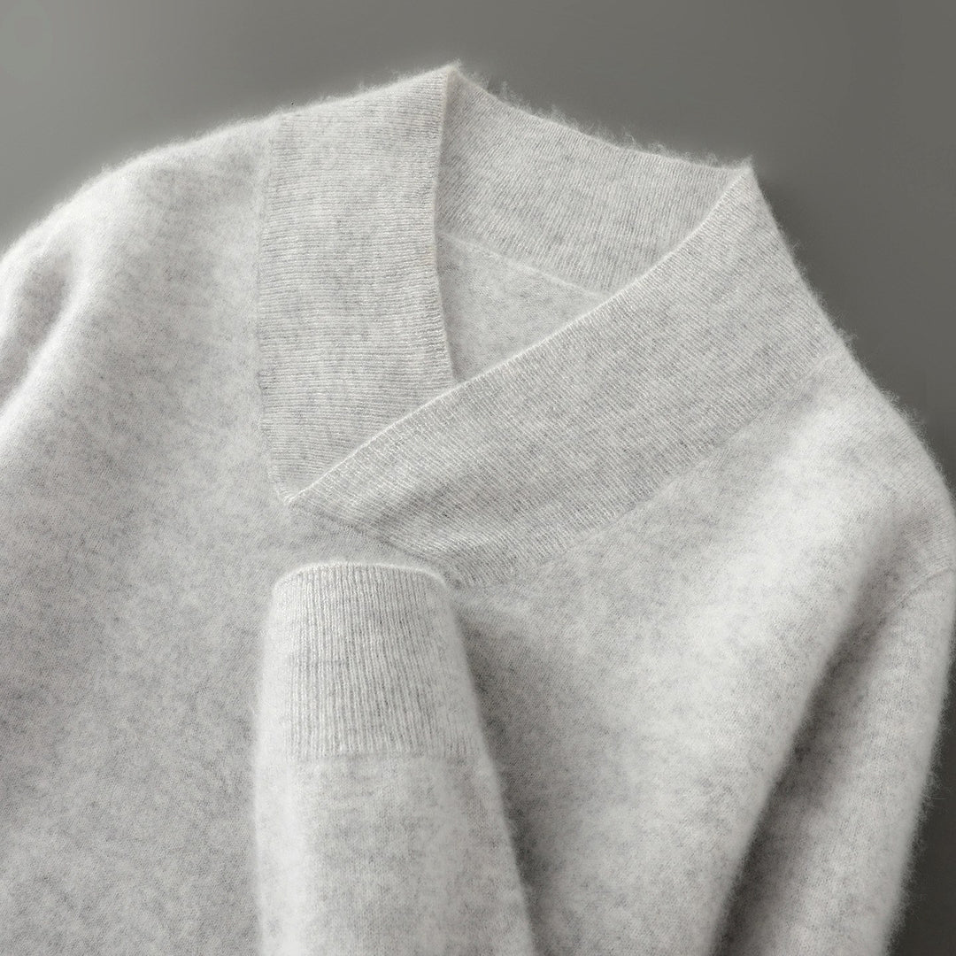 Frankie - Men’s Wool Shawl Collar Sweater 7