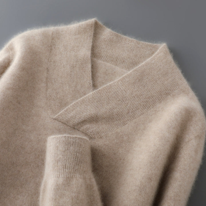 Frankie - Men’s Wool Shawl Collar Sweater 8