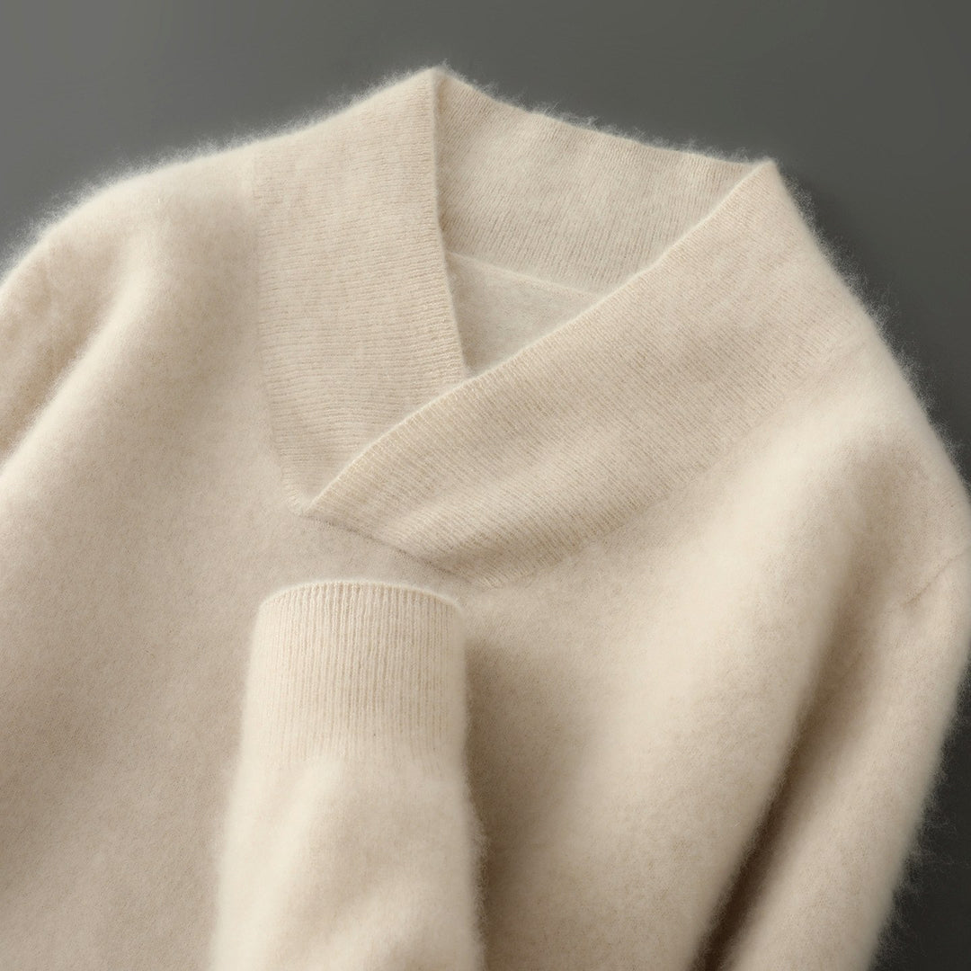 Frankie - Men’s Wool Shawl Collar Sweater 9