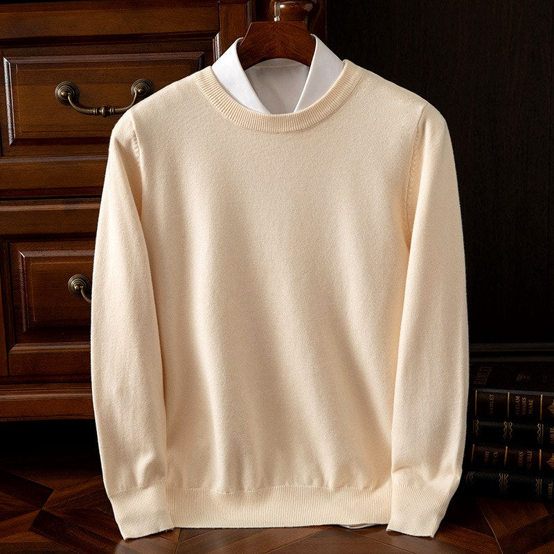 Joaquin - Men's Classic Crew Neck Knit Sweater 3