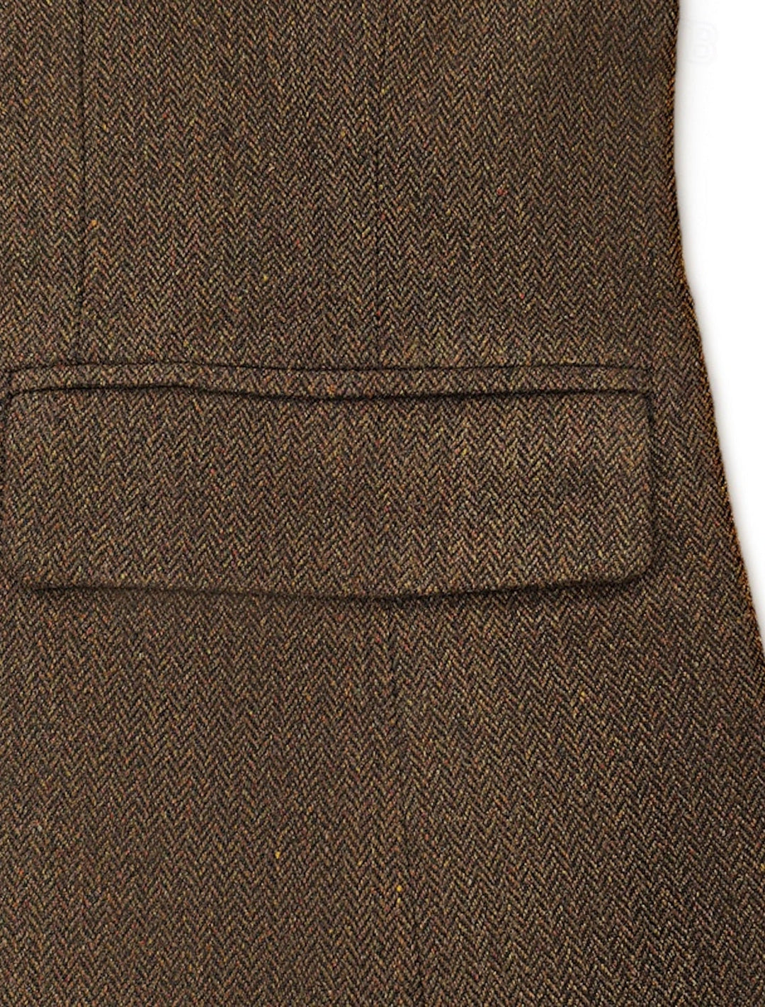 Julian - Men's Herringbone Notch-Lapel Blazer