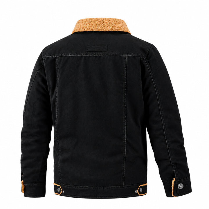 Leander - Men's Sherpa Lined Utility Jacket 8
