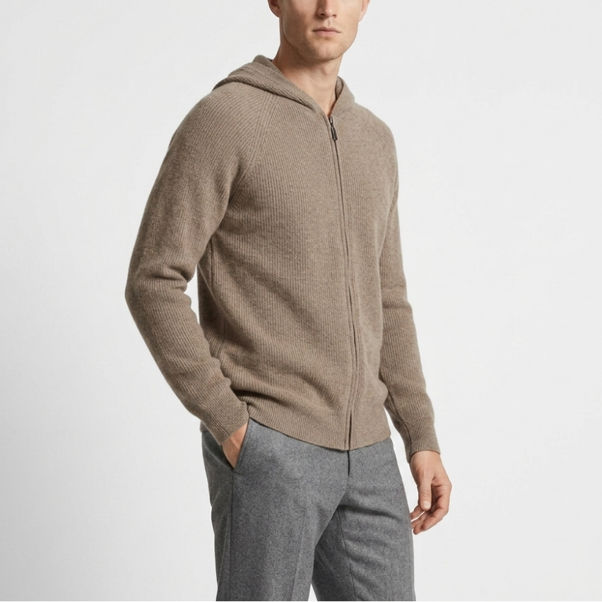 Ledger - Men’s Merino Wool Long Sleeve Hoodie