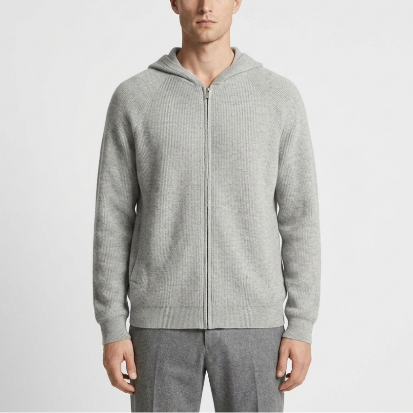 Ledger - Men’s Merino Wool Long Sleeve Hoodie
