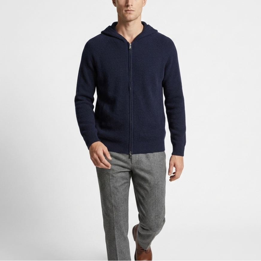 Ledger - Men’s Merino Wool Long Sleeve Hoodie