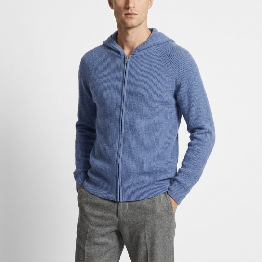Ledger - Men’s Merino Wool Long Sleeve Hoodie