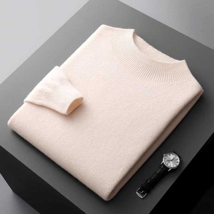 Ledger - Men’s Ribbed Neck Wool Sweater 2