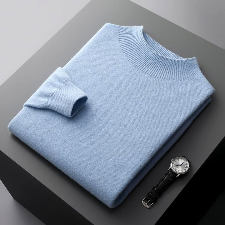 Ledger - Men’s Ribbed Neck Wool Sweater 3