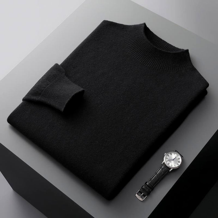 Ledger - Men’s Ribbed Neck Wool Sweater 4