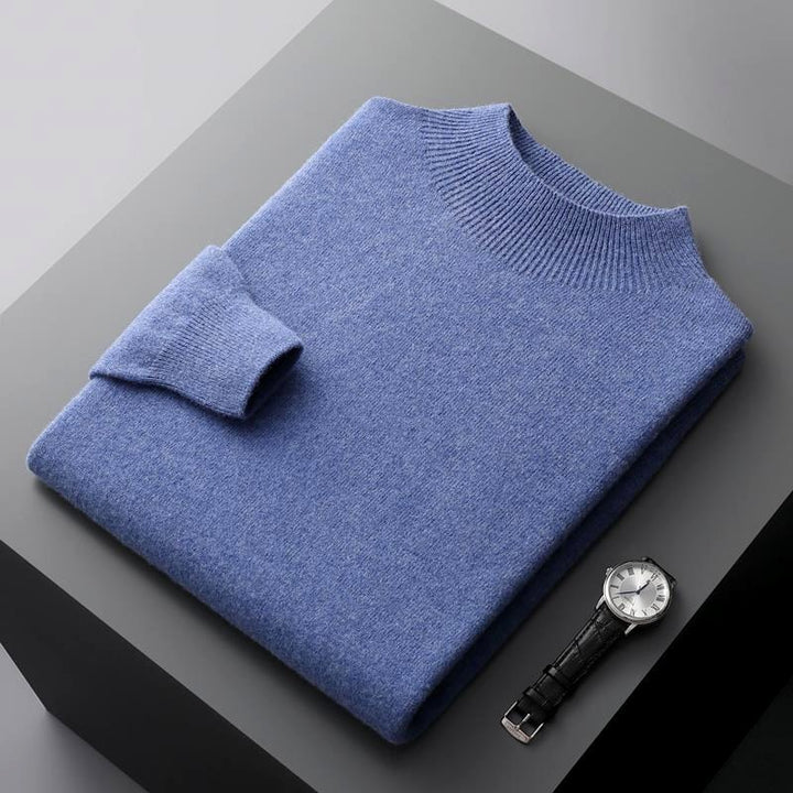 Ledger - Men’s Ribbed Neck Wool Sweater 5