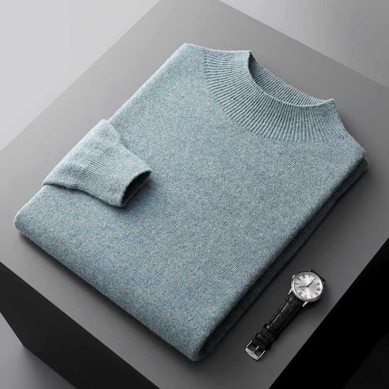 Ledger - Men’s Ribbed Neck Wool Sweater 6