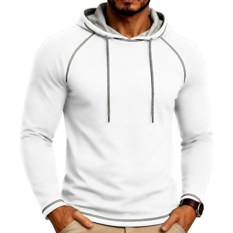  Levi - Men's Long Sleeve Drawstring Hoodie 2
