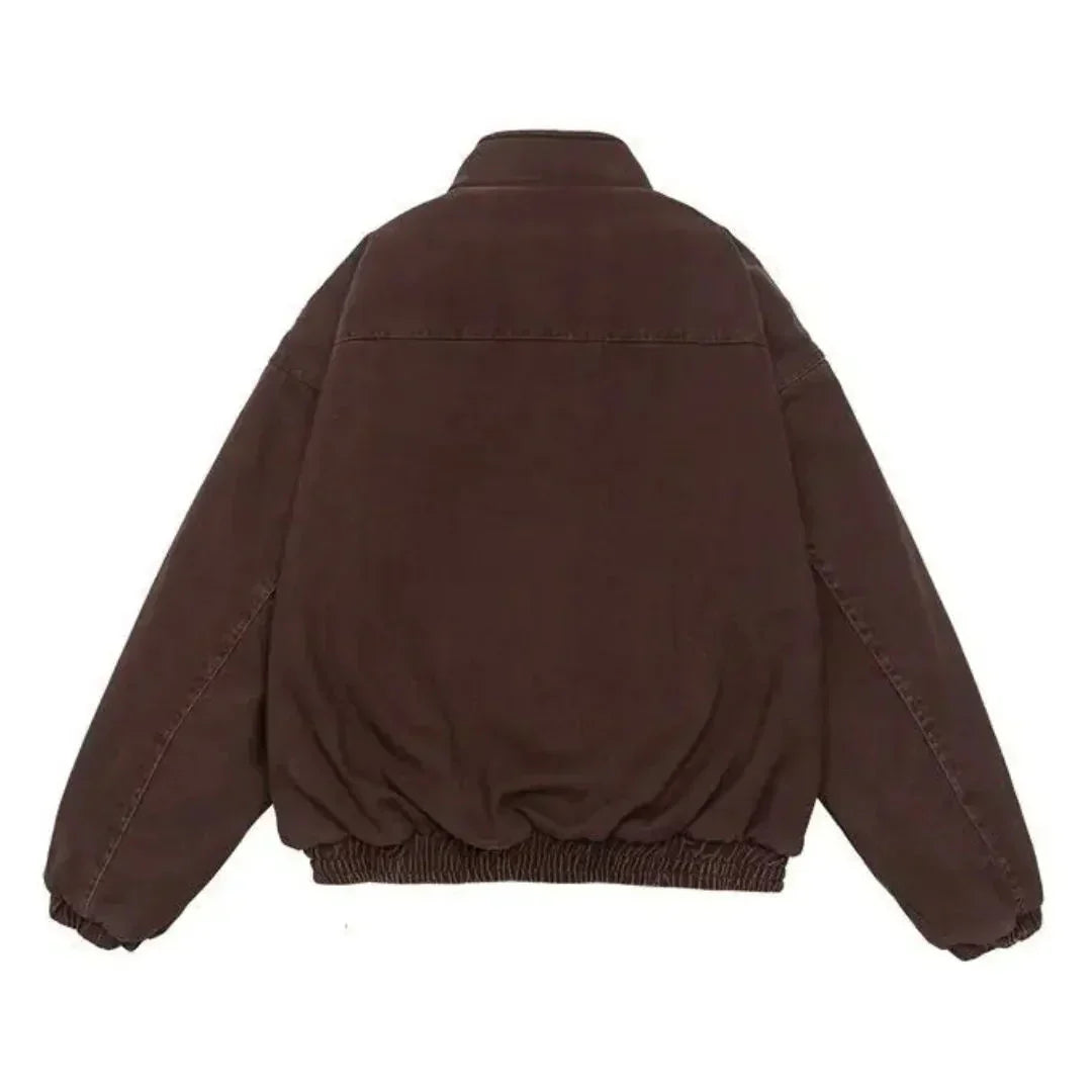 Liam - Men's Winter Jacket with Plush Sherpa Lining and Gathered Cuffs