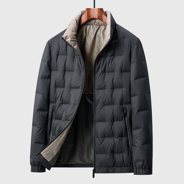 Lorenzo - Men's Quilted Down Puffer Jacket 